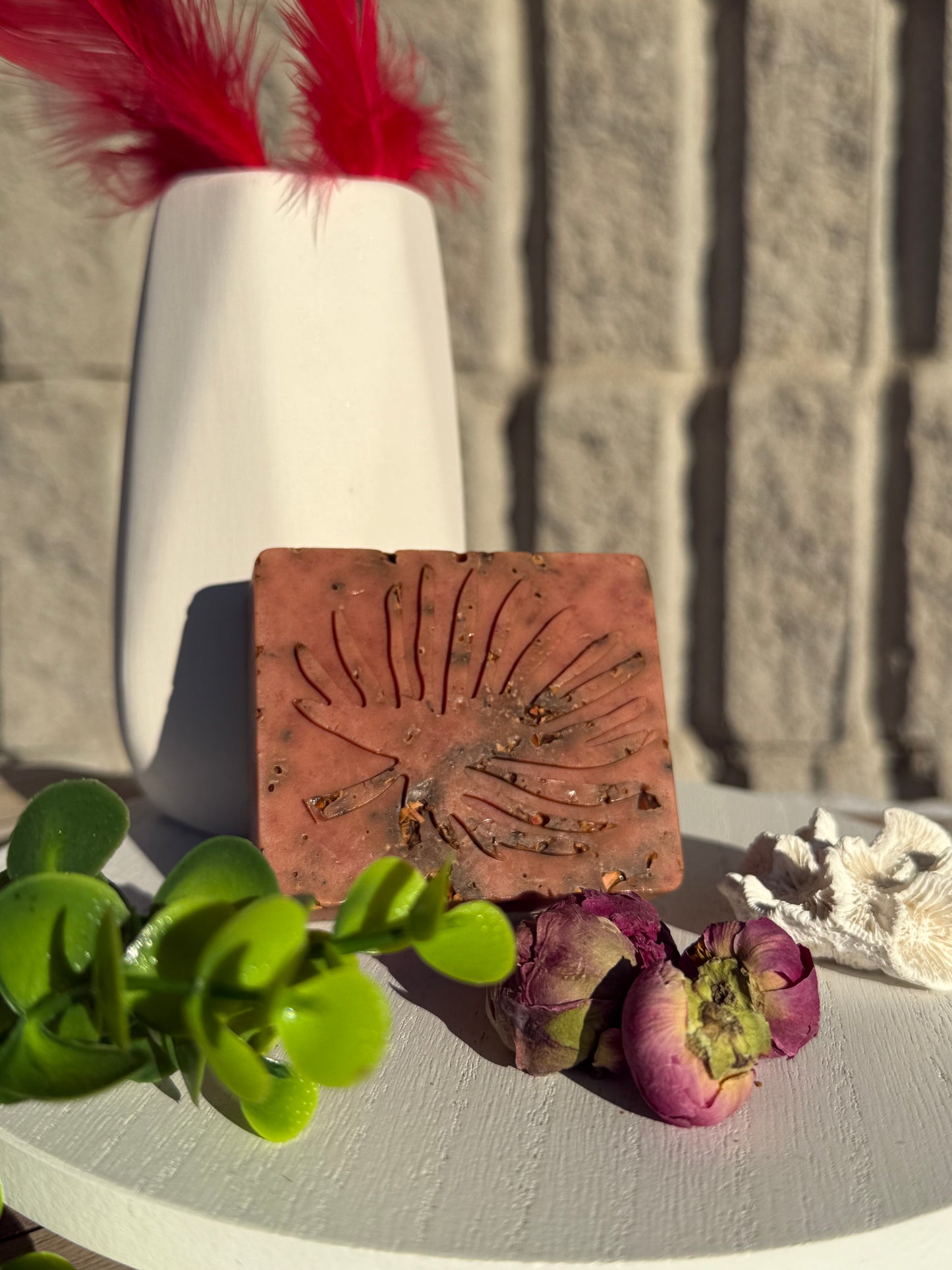 Rose Glow Wellness Box | Vegan Spa Gift Set with Candle, Soap, & Face Mask