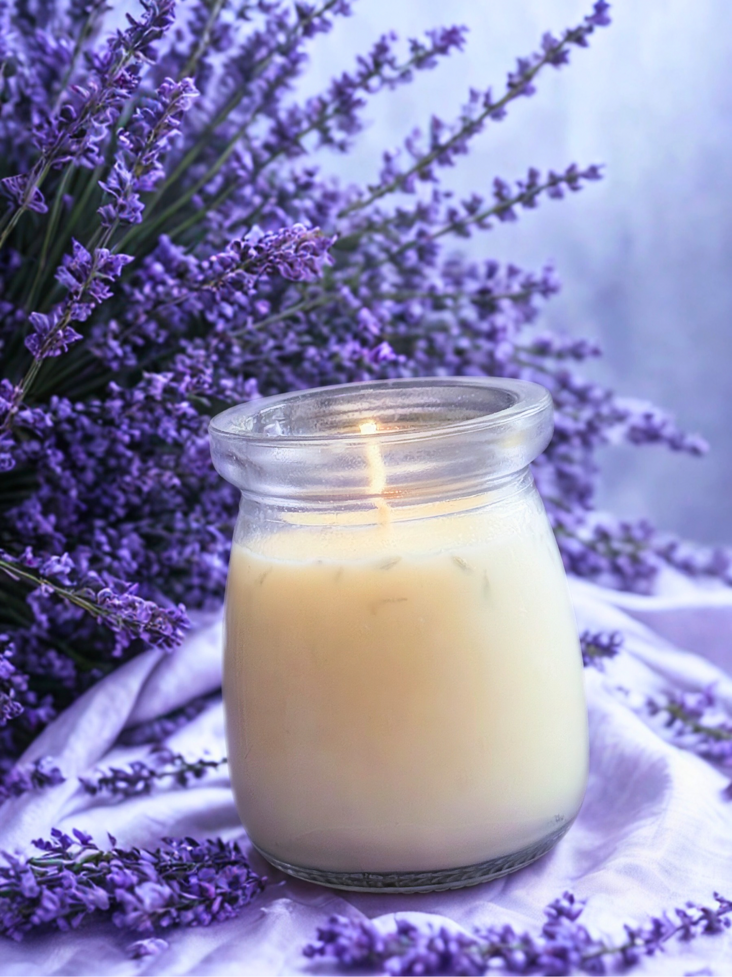 Calm & Restore Spa Gift Box | Eucalyptus Vanilla Soy Candle & Lavender Soap | Relaxation Gift Set