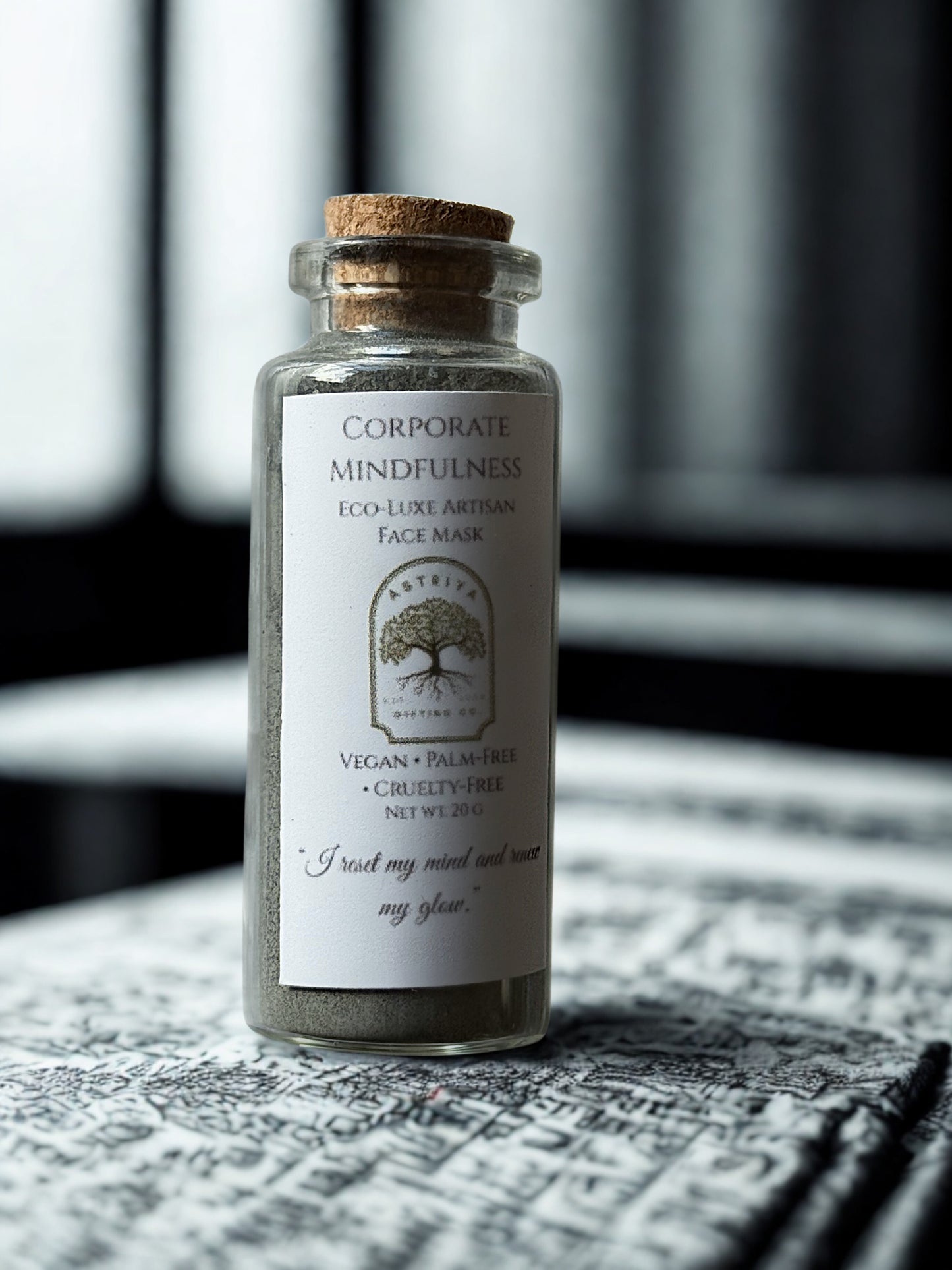 Corporate Mindfulness Gift Box | Charcoal Eucalyptus Spa Set | Unisex Wellness Gift for Employees & Clients |