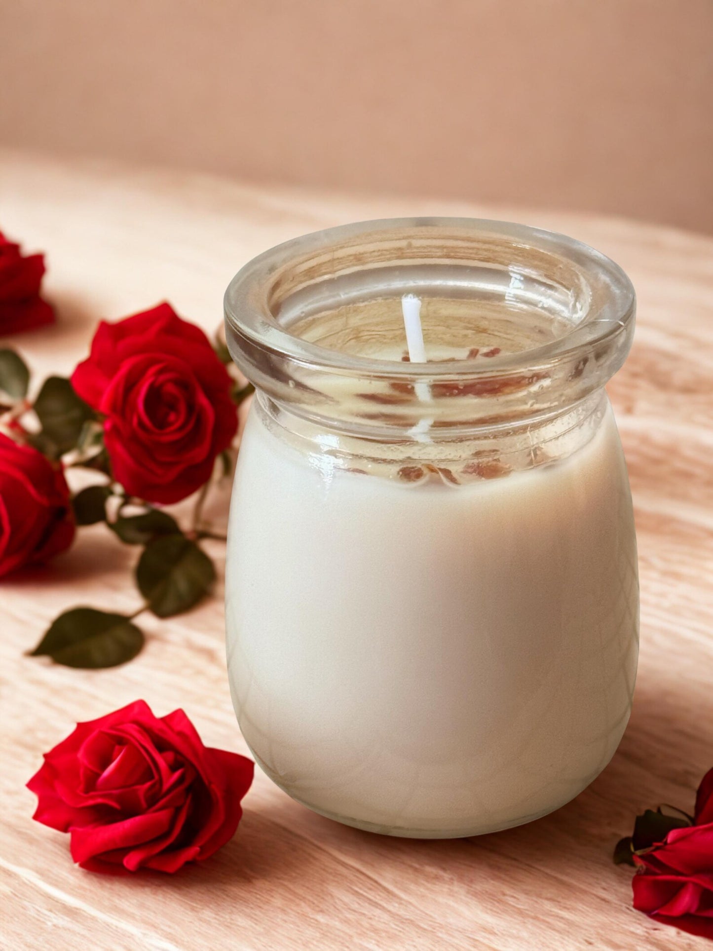 Rose Glow Wellness Box | Vegan Spa Gift Set with Candle, Soap, & Face Mask